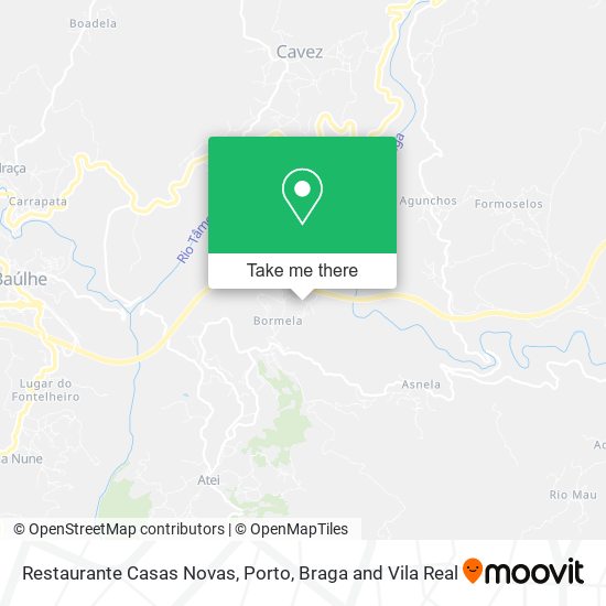 Restaurante Casas Novas map