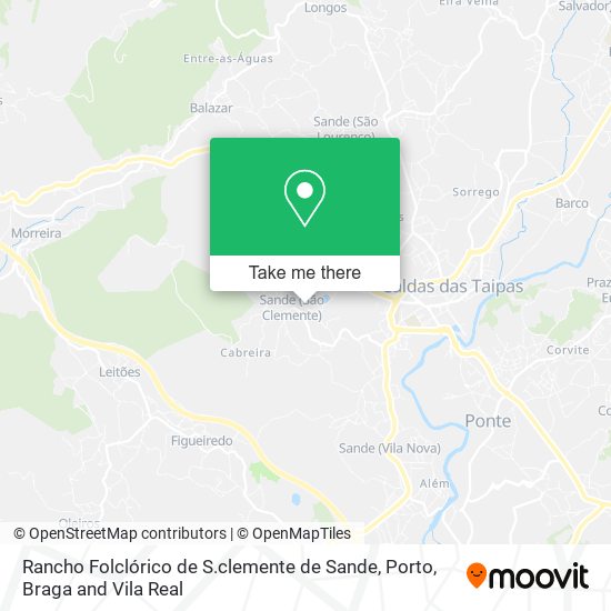 Rancho Folclórico de S.clemente de Sande map