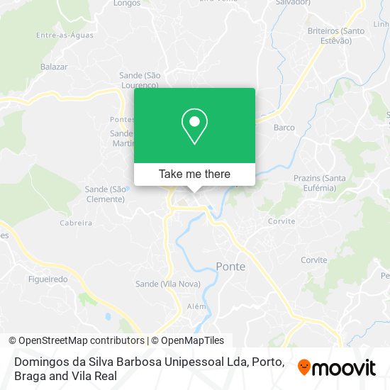 Domingos da Silva Barbosa Unipessoal Lda map