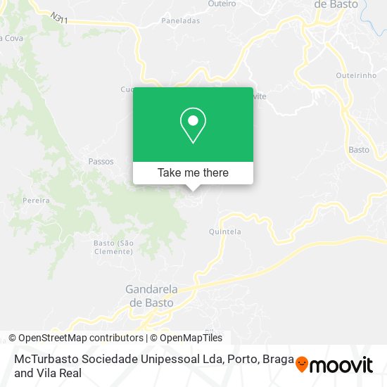 McTurbasto Sociedade Unipessoal Lda mapa