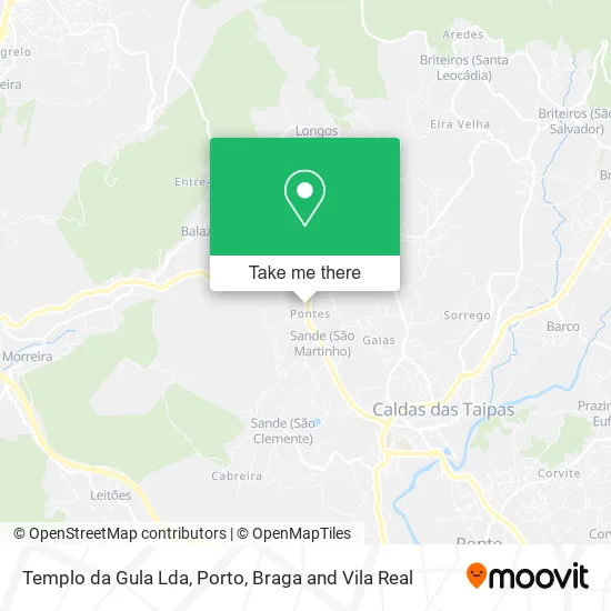 Templo da Gula Lda map