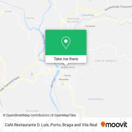 Café Restaurante D. Luís mapa