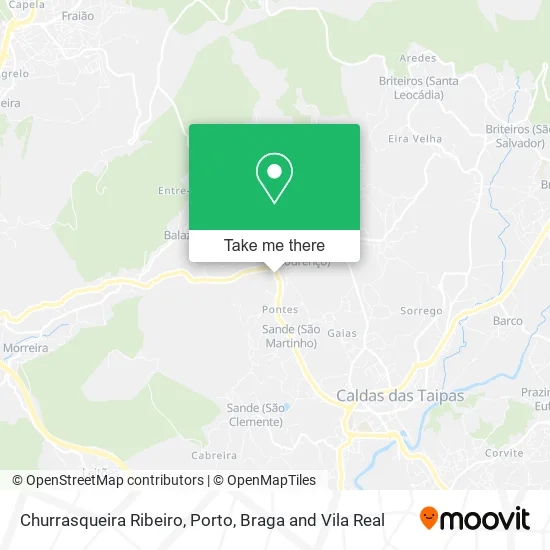 Churrasqueira Ribeiro map