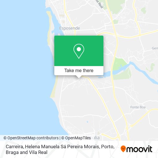 Carreira, Helena Manuela Sá Pereira Morais mapa