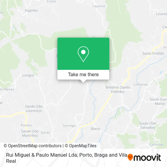 Rui Miguel & Paulo Manuel Lda map