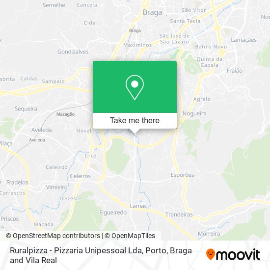 Ruralpizza - Pizzaria Unipessoal Lda map