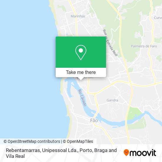 Rebentamarras, Unipessoal Lda. map