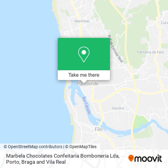 Marbela Chocolates Confeitaria Bomboneria Lda mapa