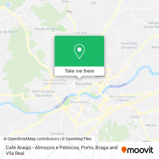 Café Araújo - Almoços e Petiscos map