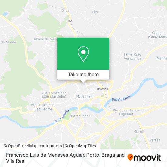 Francisco Luís de Meneses Aguiar map
