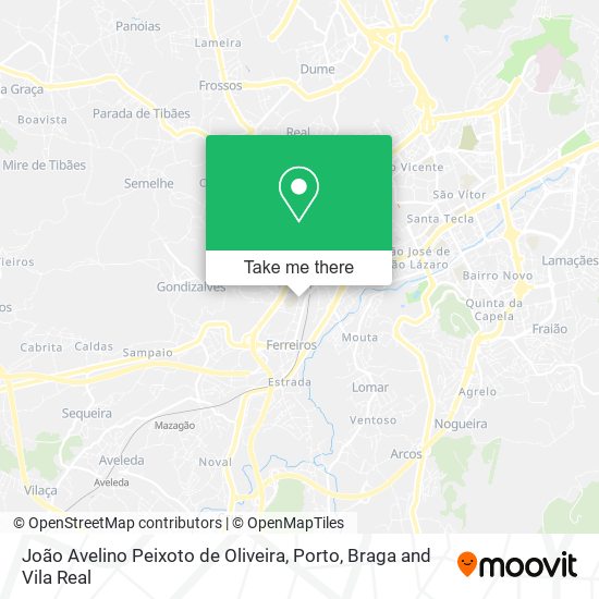 João Avelino Peixoto de Oliveira map