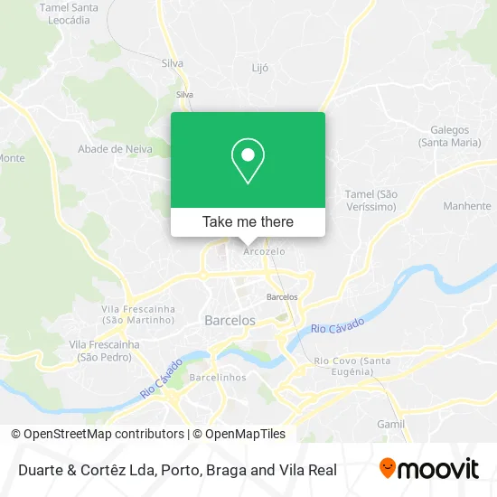 Duarte & Cortêz Lda map