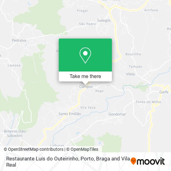 Restaurante Luís do Outeirinho map