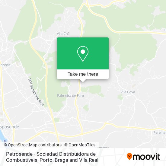 Petrosende - Sociedad Distribuidora de Combustíveis map