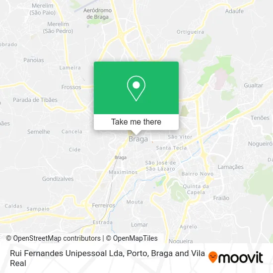 Rui Fernandes Unipessoal Lda map