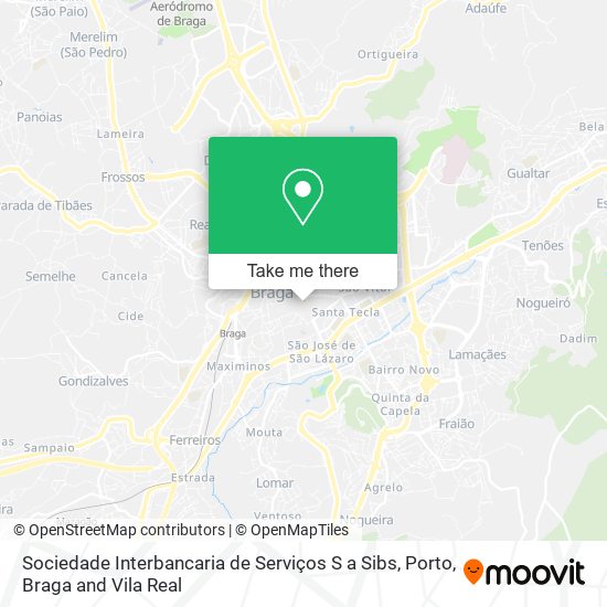 Sociedade Interbancaria de Serviços S a Sibs mapa