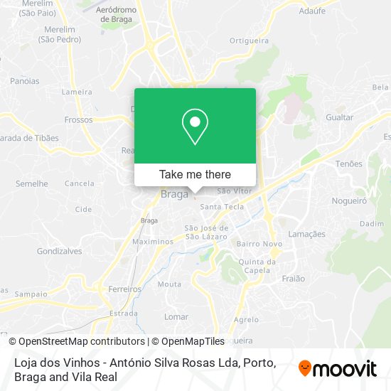 Loja dos Vinhos - António Silva Rosas Lda map