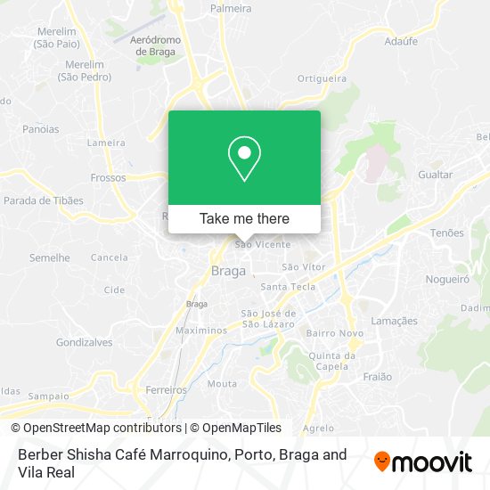 Berber Shisha Café Marroquino map