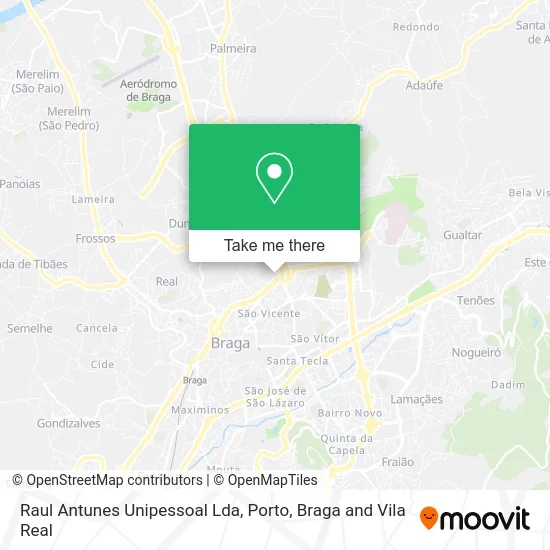 Raul Antunes Unipessoal Lda map