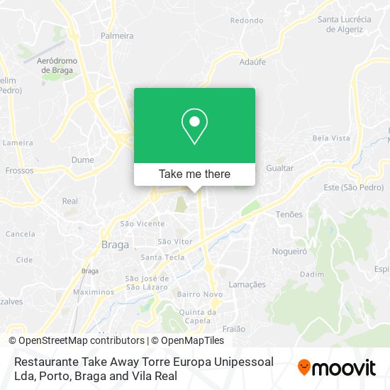 Restaurante Take Away Torre Europa Unipessoal Lda map
