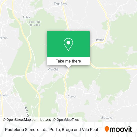 Pastelaria S.pedro Lda mapa