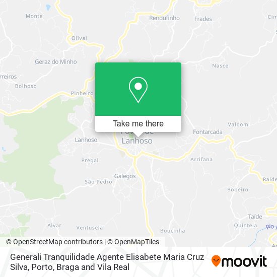 Generali Tranquilidade Agente Elisabete Maria Cruz Silva map