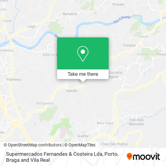 Supermercados Fernandes & Costeira Lda map