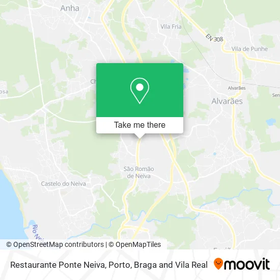 Restaurante Ponte Neiva map