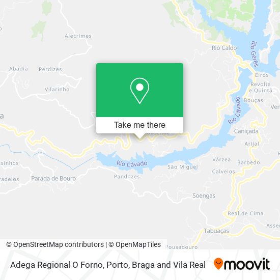 Adega Regional O Forno map