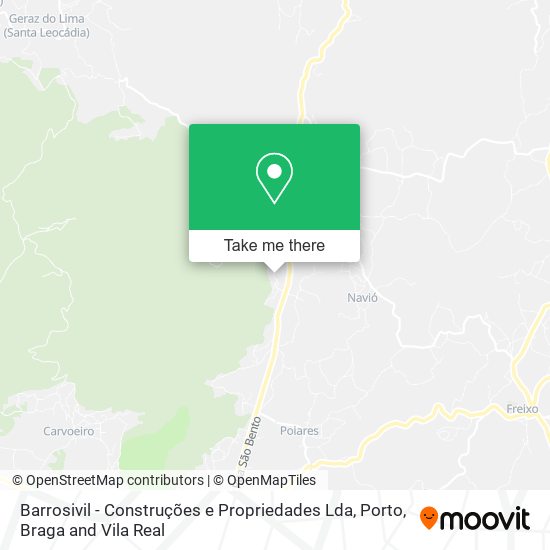 Barrosivil - Construções e Propriedades Lda map