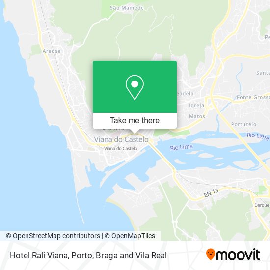 Hotel Rali Viana map