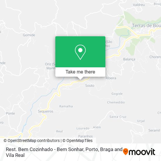 Rest. Bem Cozinhado - Bem Sonhar map