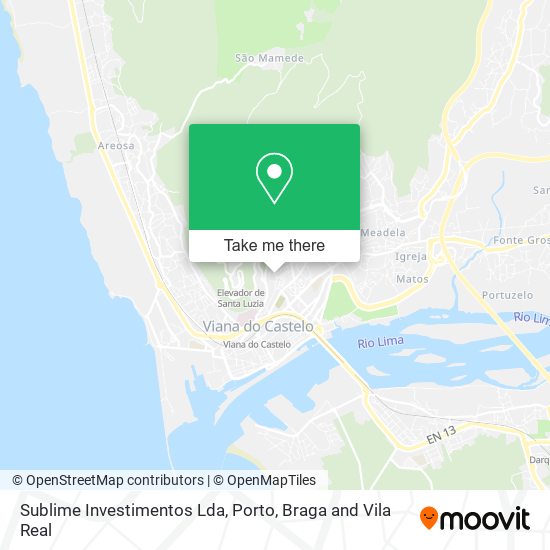 Sublime Investimentos Lda map