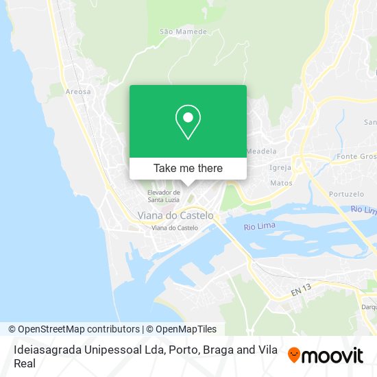 Ideiasagrada Unipessoal Lda mapa