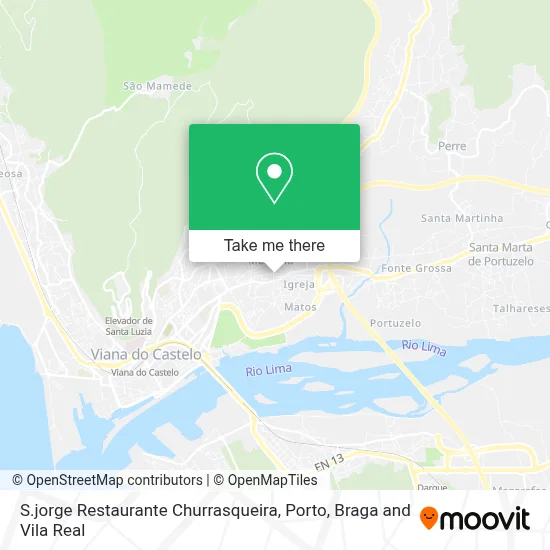 S.jorge Restaurante Churrasqueira map