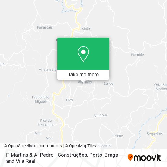 F. Martins & A. Pedro - Construções map