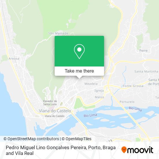 Pedro Miguel Lino Gonçalves Pereira mapa