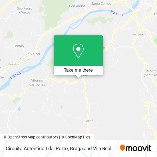 Circuito Autêntico Lda mapa