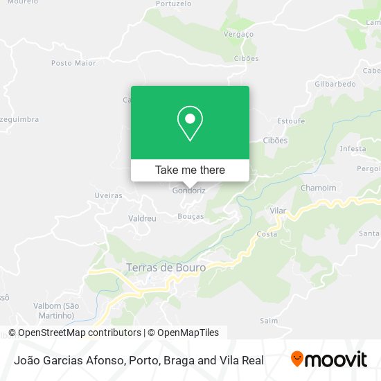 João Garcias Afonso mapa