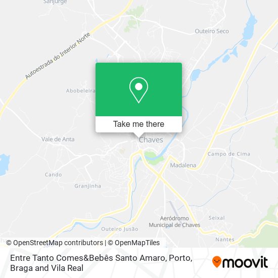 Entre Tanto Comes&Bebês Santo Amaro map
