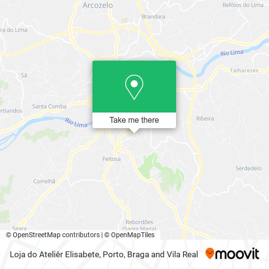 Loja do Ateliêr Elisabete map