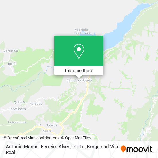 António Manuel Ferreira Alves mapa