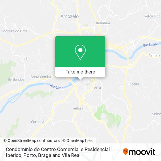 Condomínio do Centro Comercial e Residencial Ibérico map