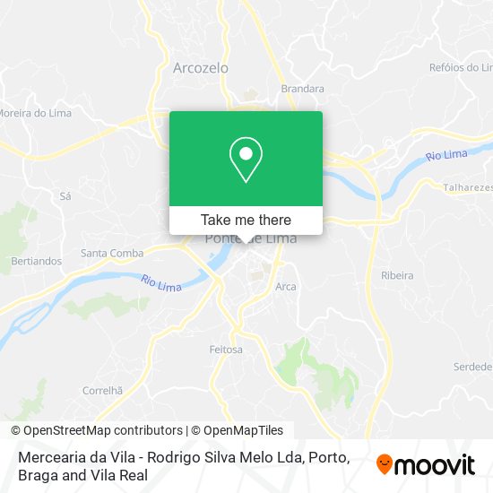 Mercearia da Vila - Rodrigo Silva Melo Lda map