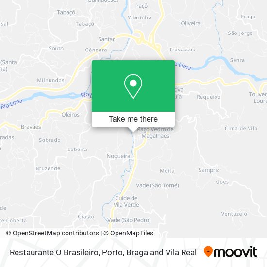 Restaurante O Brasileiro mapa