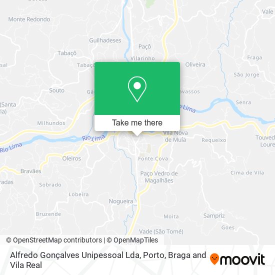 Alfredo Gonçalves Unipessoal Lda map