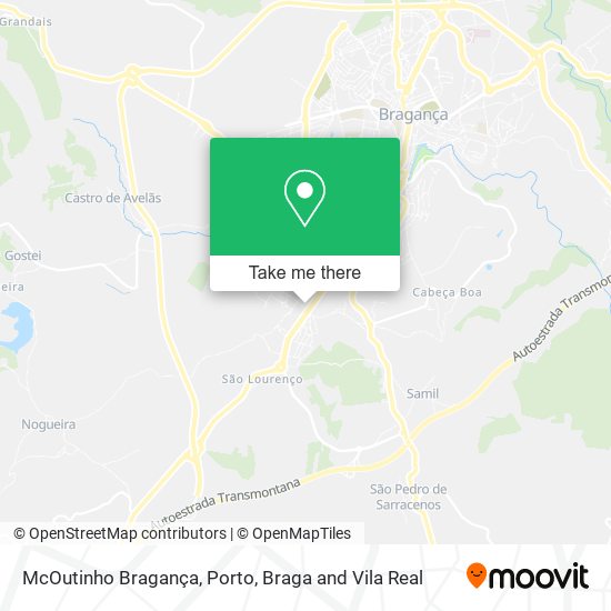 McOutinho Bragança mapa