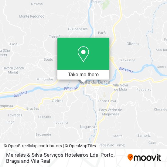 Meireles & Silva-Serviços Hoteleiros Lda mapa