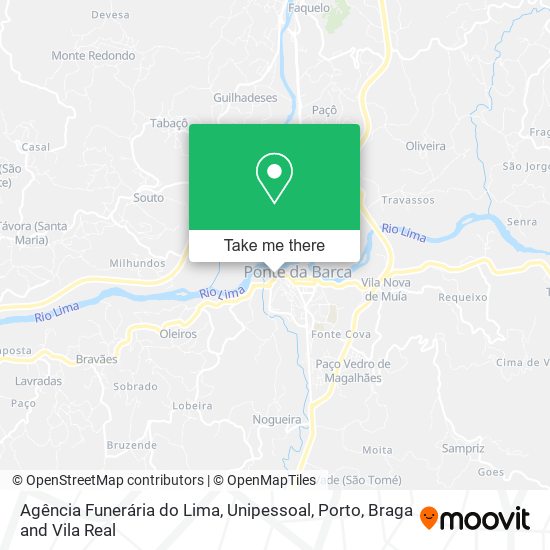Agência Funerária do Lima, Unipessoal map