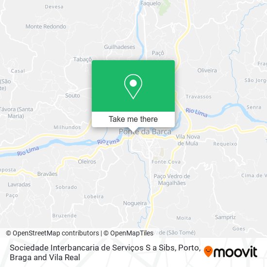 Sociedade Interbancaria de Serviços S a Sibs mapa
